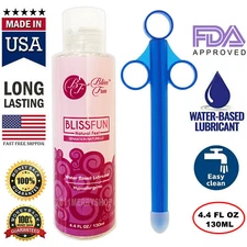 Lube Personal Lubricant Water Based Sex-Lubricant Launcher Injector Women & Men