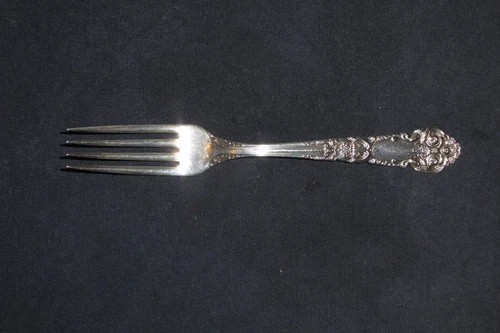 Sterling Silver Luncheon  Fork-French Ren Reed and Barton