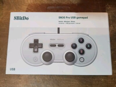 8BitDo SN30 Pro USB Gamepad Gray BN