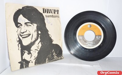 DRUPI - SAMBARIO' - VINYL 7'' ZOLL 45 RPM UMDREHUNGEN IN GUTEM ZUSTAND