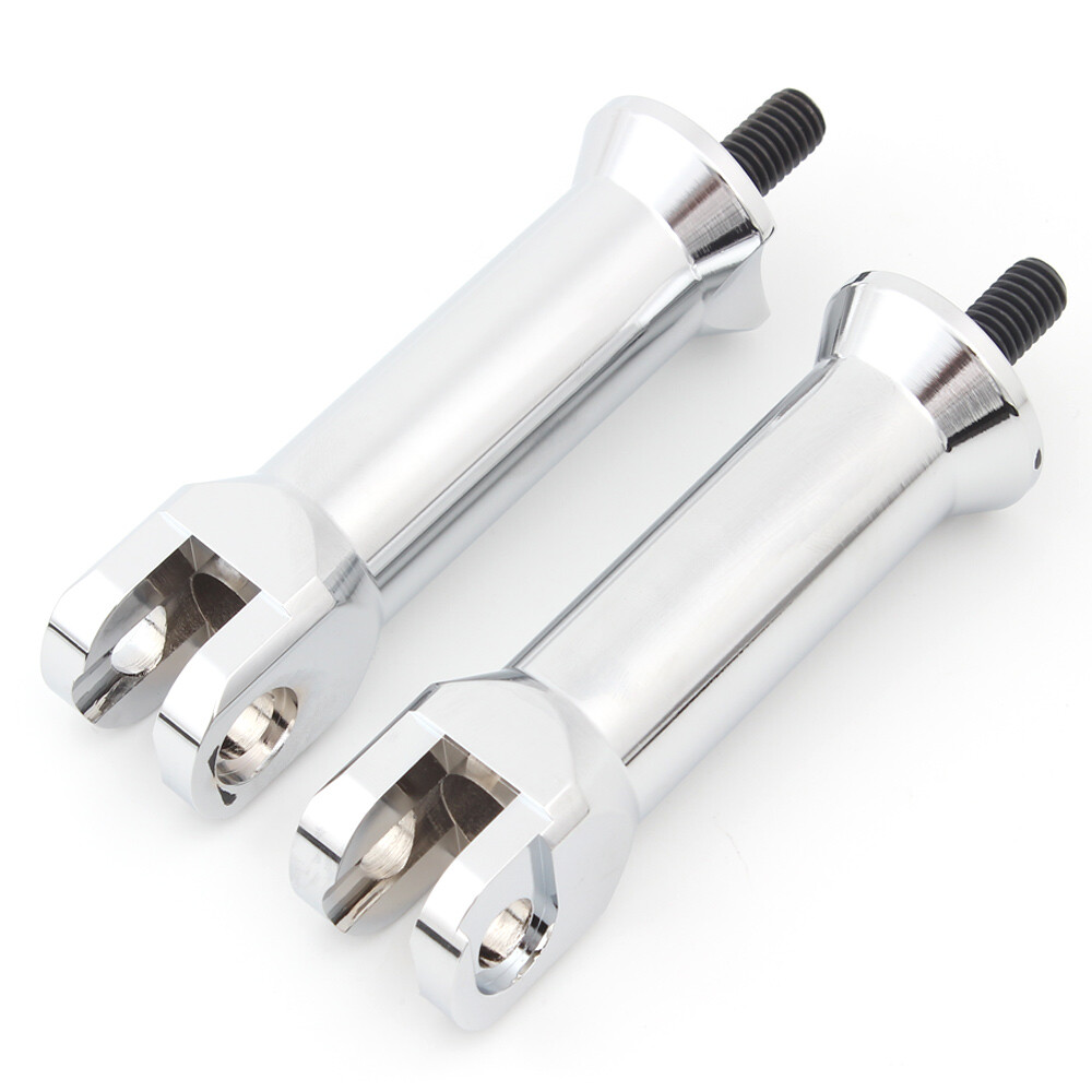 Passenger Footpeg Mount Clevis Kit For Harley Softail 2018-2021 – Chrome, CNC Aluminum