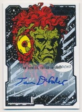 EPOCH #10 Upper Deck Marvel Allegiance Marvel Infinity Trilogy TOM DEFALCO AUTO