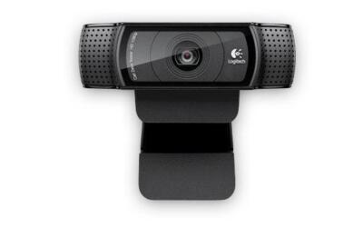 Logitech HD Pro C920 Webcam 1920 x 1080 Pixel USB 2.0 Schwarz (Webcam HD Pro C920 -