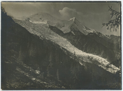 (Haute-Savoie) . Nadel Du Goûter. Gletscher Des Bossons. Montagne. Circa 1900