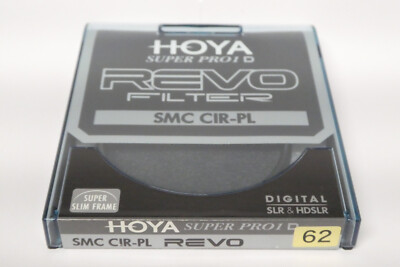 Hoya Super Pro 1 D Revo Filter SMC Pol circular Polfilter Neuware  62mm