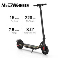 Adults Teens Foldable Electric Scooter 7.5 miles Long Range Kick E-Scooter US