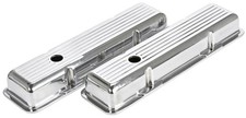 Jegs 50160 Polished Cast Aluminum Ball-milled Valve Covers
