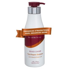 Mon Platin Black Caviar Total Repair Shampoo 17 oz   For Straightened Hair