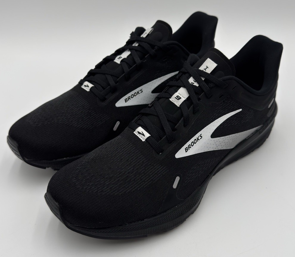Brooks Men’s Launch GTS 9 Supportive Running Shoe - Black/White - Size 13 image 2