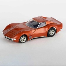 AFX/Racemasters 1971 Corvette 454 Orange Metallic AFX22047 HO Slot Racing Cars