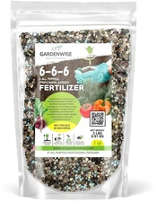6-6-6 All-Purpose Fertilizer | Balanced Plant Food for Indoor & Outdoor Plants