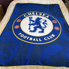 Chelsea Football Club Fleece Blanket Throw 120x175cm