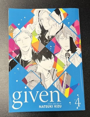 Given 4: Volume 4 by Kizu, Natsuki Paperback / softback Book- Very Good Cond.