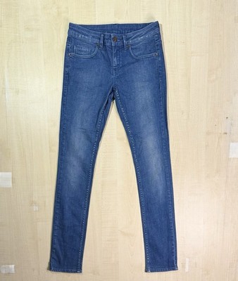 Topshop Baxter Blue Low Waist Skinny Jeans W28 L31 Pre-Prod Sample