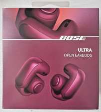 Bose Ultra Open Earbuds Wireless Headphones Open Ear Bluetooth Deep Plum IPX4