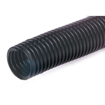 Grote 838001 Split Flex Tubing, Black, 1/2'', 50'