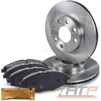 Bremsscheiben BelÜFtet Ø236 + BremsbelÄGe Vorne FÜR Daewoo Lanos 1.4 1.5 97-02