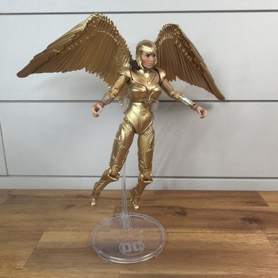 DC Mcfarlane Wonder Woman 1984 Golden Armor Action Figure Complete Ships Fast!