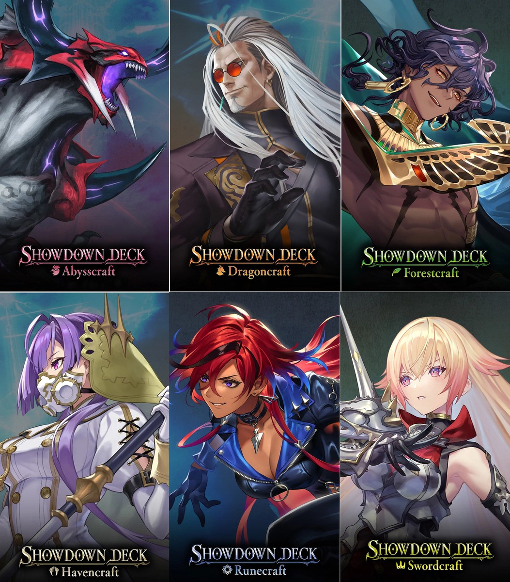 Shadowverse: Evolve - Showdown -Set of 6- Decks | eBay
