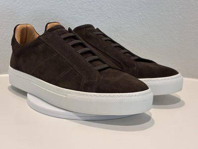 GREATS Royale 2.0 Chocolate Suede Slip-on Sneakers, Men s 13
