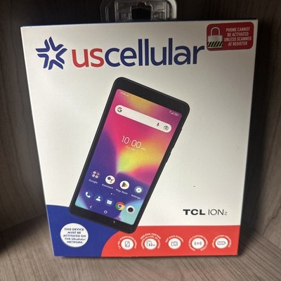 US Cellular TCL ION Z Prepaid Black Smartphone 5.5  32GB 3GB Ram 5MP NEW SEALED!