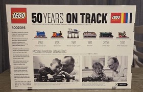 LEGO 4002016 50 Years on Track Limited Edition LEGOLAND Trains 1141pc
