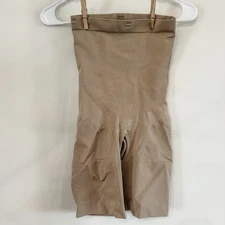 Spanx Nude High Waist Mid Thigh Shapewear Sculpt Women’s Medium