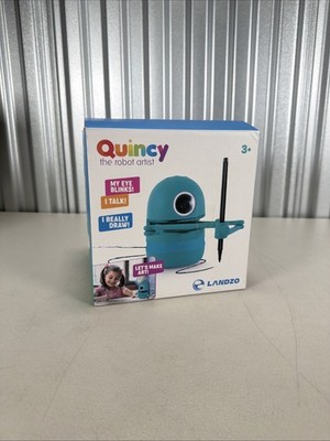Landzo Quincy the Robot Educational Learning Artist Talk Draw Spell