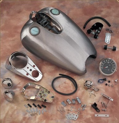 Drag Specialties Extended Dash Tank Kit Quickbob 2'' Longer Sportster DS-391322
