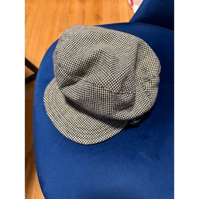 London fog Y2K Houndstooth retro newsboy womens wool hat small/medium - Image 1 of 3