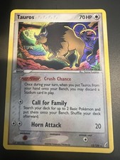 Pokémon TCG Tauros EX Crystal Guardians 12/100 Holo Rare NM/LP on eBay
