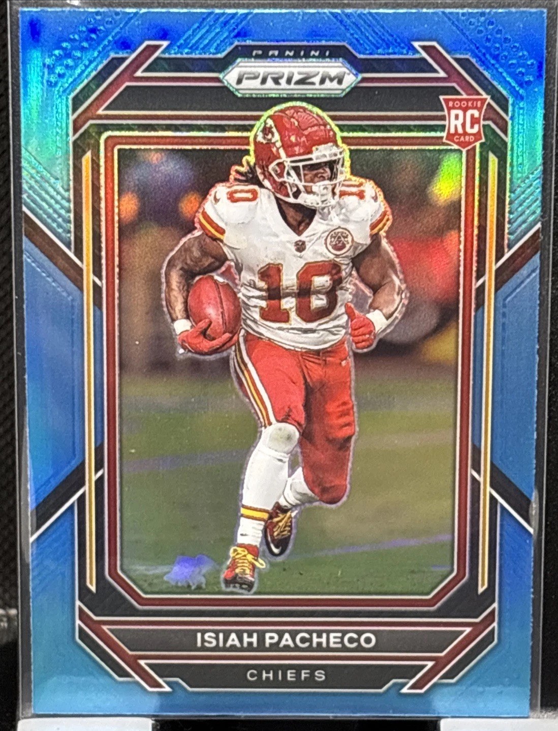 2022 Panini Prizm Light Blue #352 Isiah Pacheco RC