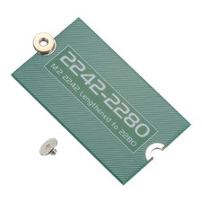 M2 M.2 NGFF/NVME Extend Adapter 2242-2280 Only SSD Extension Bracket Card