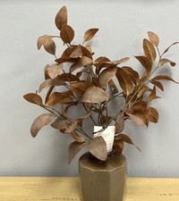 22" Rusted Eucalyptus Artificial Fall Arrangement - Hearth  Hand with Magnolia