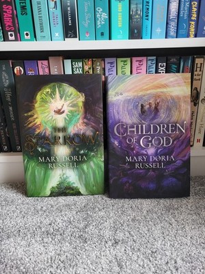 The Sparrow And Children Of God By Mary Doria Russell (Broken Binding hardcover)