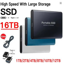 Portable SSD 1TB Original Hard Disk USB3.1 High Speed Hard Drive Type-C