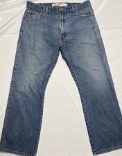 Levi s 517 Boot Cut Jeans Mens 38x30 Blue Denim Made in Mexico