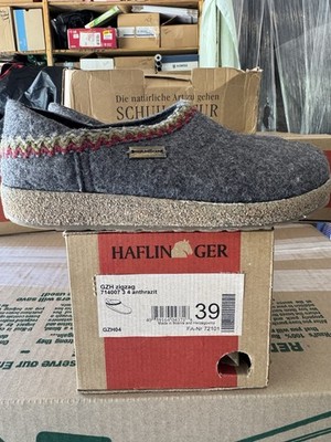 Haflinger GZH ZigZag Women s US Size 39 Brand New w/Defects (see Description)