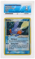 2004 POKEMON EX TEAM ROCKET RETURNS GOLD STAR #107 MUDKIP HOLO ACE 2  on eBay