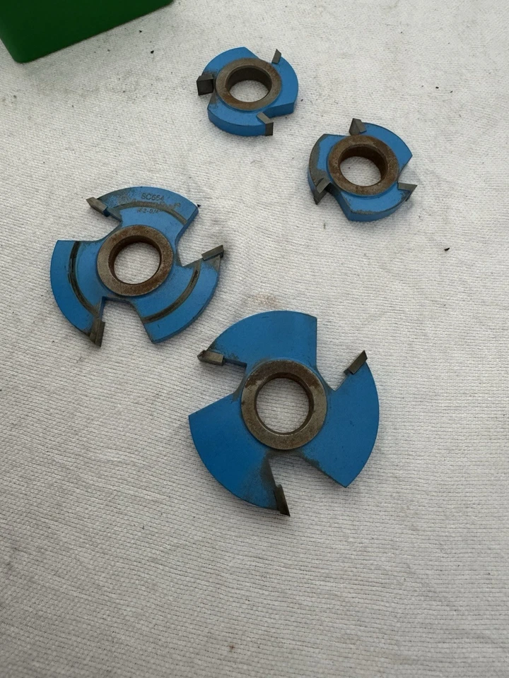 4 ФОРМИРУЮЩИЕ РЕЖУЩИЕ ГОЛОВКИ ПРОМЫШЛЕННЫЕ ДЕРЕВООБРАБАТЫВАЮЩИЕ инструмент Amana без оригинальной коробки - Изображение 4 из 4