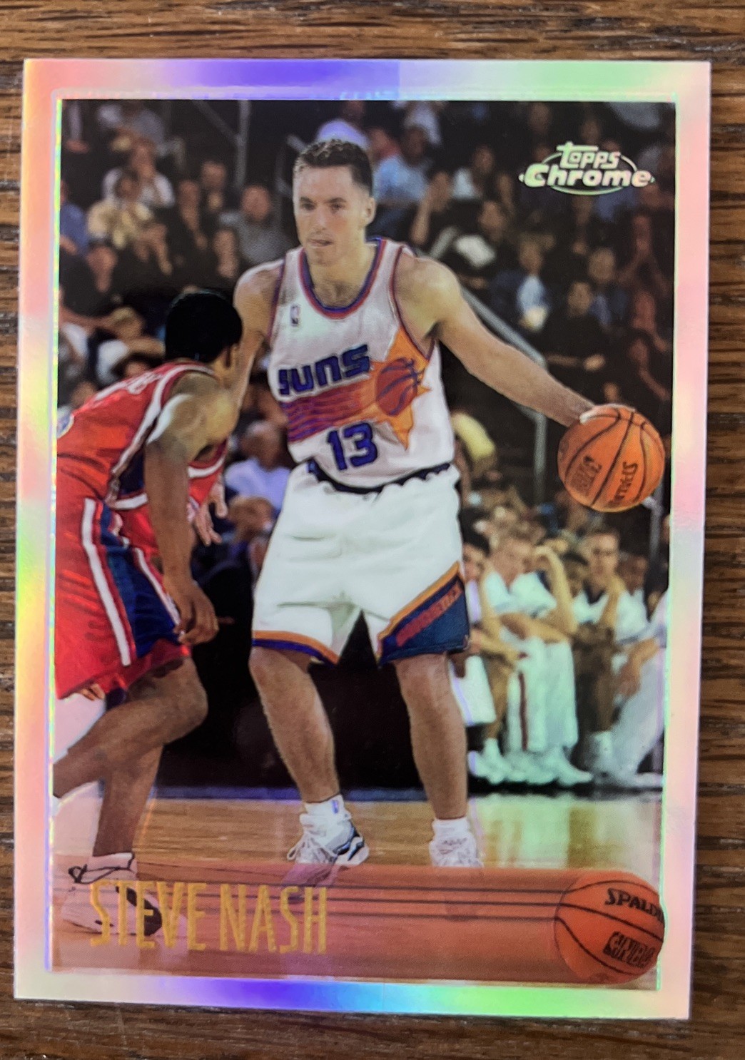 Steve Nash 1996 Topps Chrome #182 Refractor Price Guide - Sports