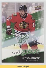 2017-18 Upper Deck MVP Green Script Artem Anisimov #117 READ z6b