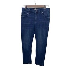 Levi's Boys 511 Slim Jeans Size 16 Blue Dark Wash Denim Pants 2045