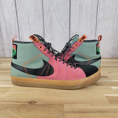 Nike SB Zoom Blazer Mid PRM Acclimate Jade Smoke Men's Size 11 NO BOX