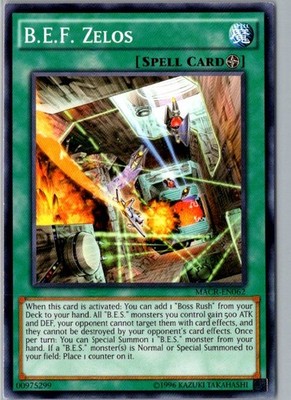 B.E.F. Zelos Common Maximum Crisis MACR-EN062 LP