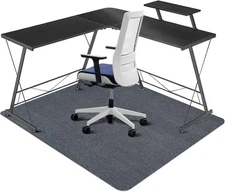 Extra Large Chair Mat Hard Floor Protector 63"x51" Desk Rug For Home Office New
