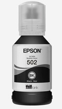 Genuine Epson 502 Black Ink Bottle for ET-2700 ET-2750 ET-3700 ET-3750