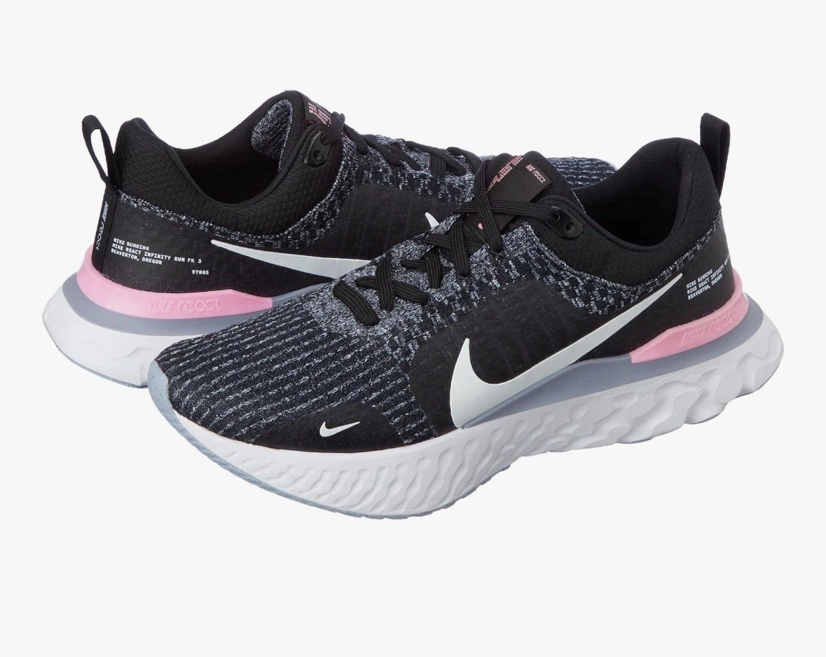 Preços baixos em Nike React Infinity Run Black | eBay