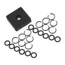  Set Di Clip Con Fibbia Anello Frizione Per Chiave Kit Anelli Attrito