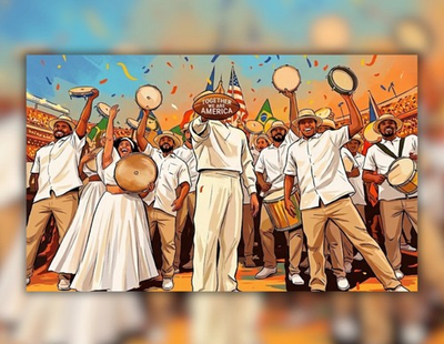 #ad Bad Bunny We Are America Sticker 3”x5” Super Bowl Water Resistant $4.00